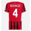 AC Milan Ismael Bennacer #4 Hemmatröja Dam 2024-25 Korta ärmar